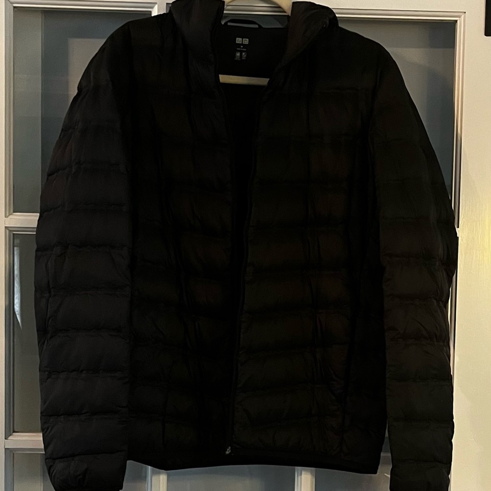 Uniqlo jacket with hood